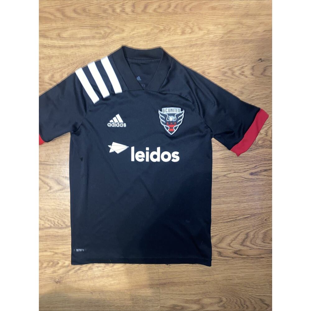 DC United 2020 - 2022 Home football Adidas Jersey Kids L